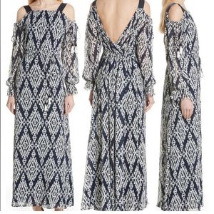 New Tory Burch Katherine Dress Long Sleeve size Small nwt summer dress resort